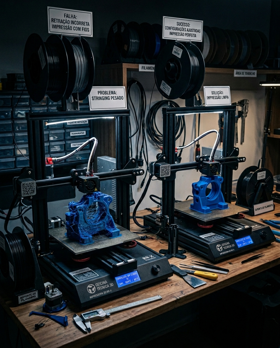 Como configurar retraction perfeita