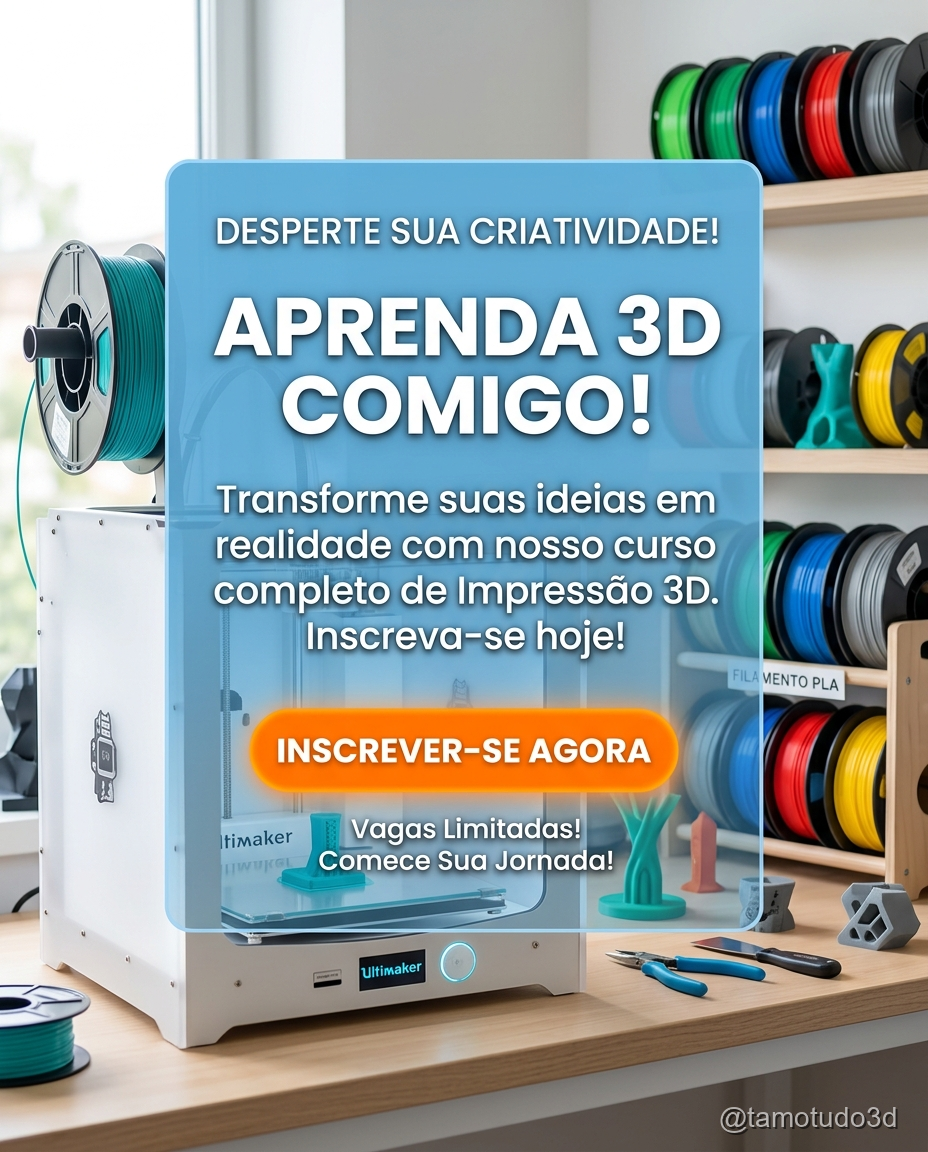 Resumo visual de como escolher cor de filamento PLA