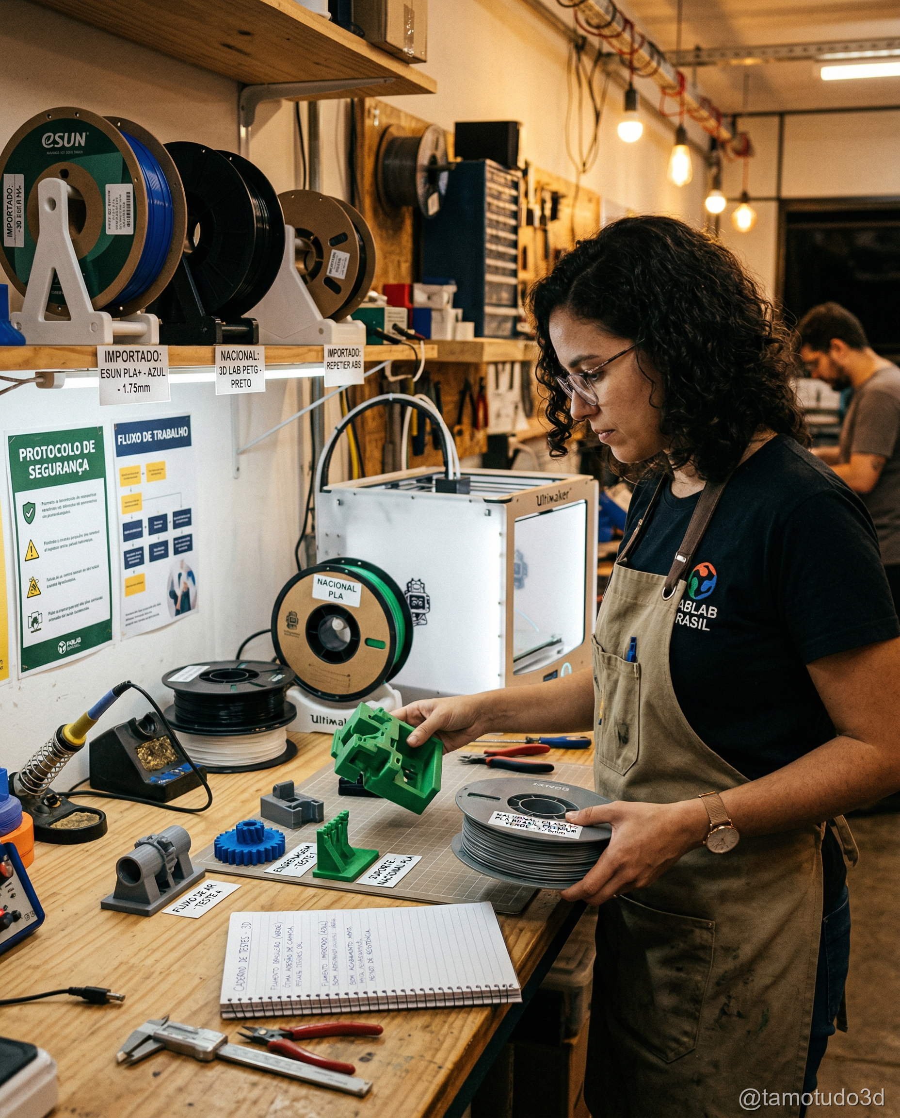 Escolha de filamento ideal para impressão 3D