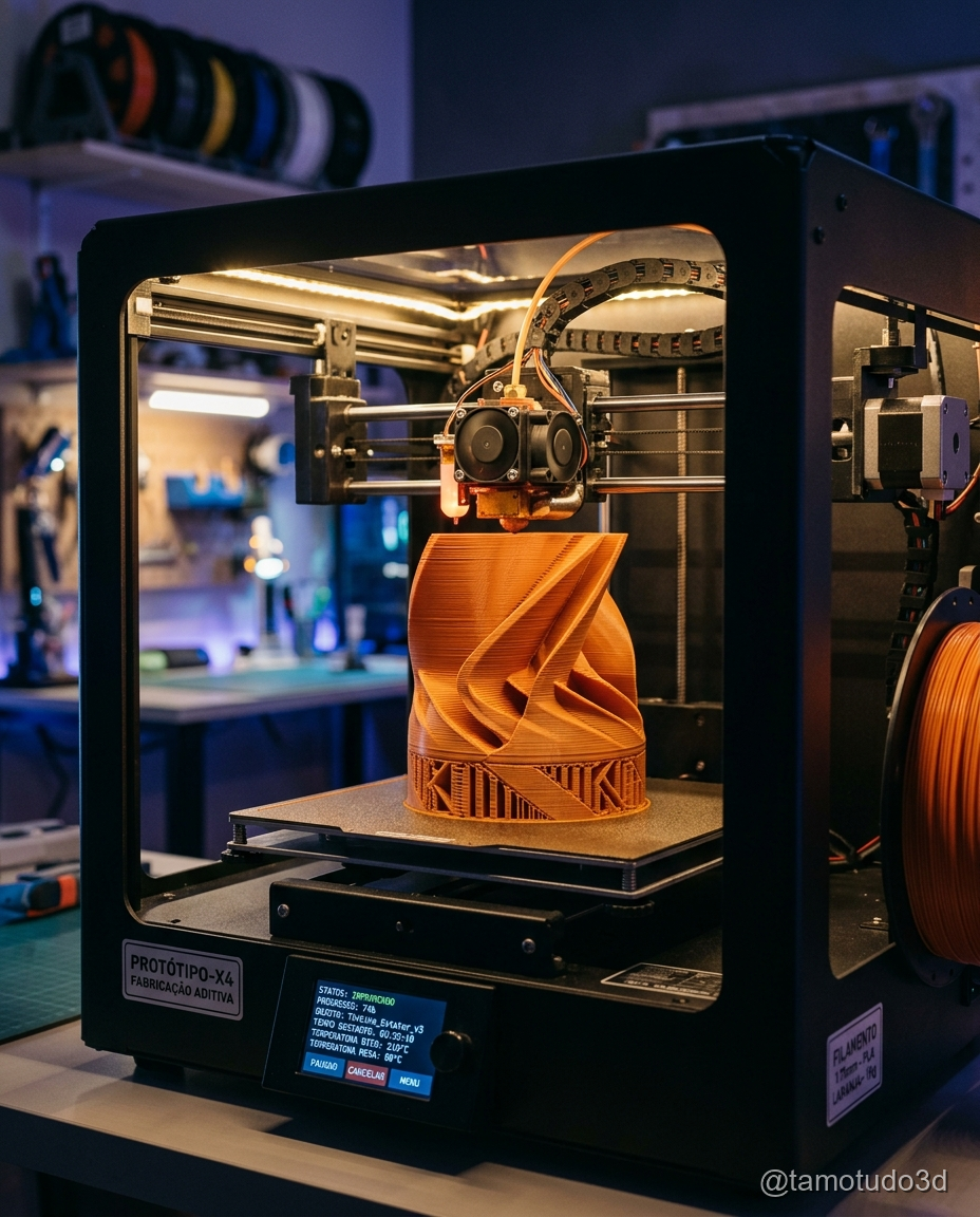 Close-up da área de impressão da Ender 3 V2 mostrando dimensões
