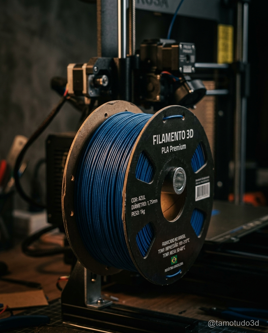 Filamento PLA para impressora 3D