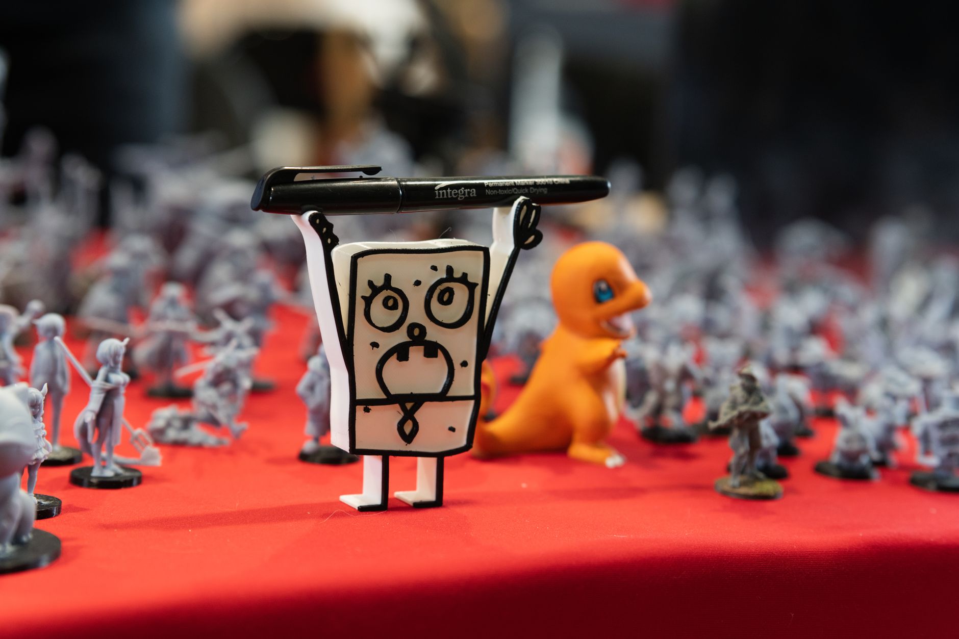 Miniaturas e figuras impressas em 3D a partir de arquivos STL gratuitos