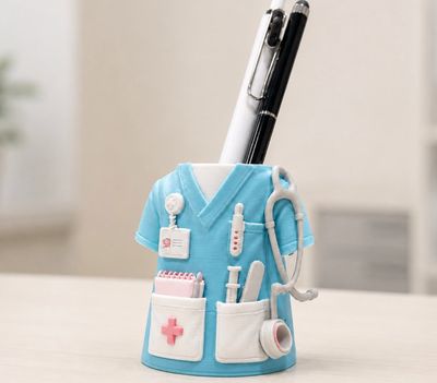 Preview do modelo 3D Nurse