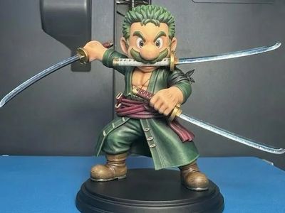 Preview do modelo 3D mario zoro