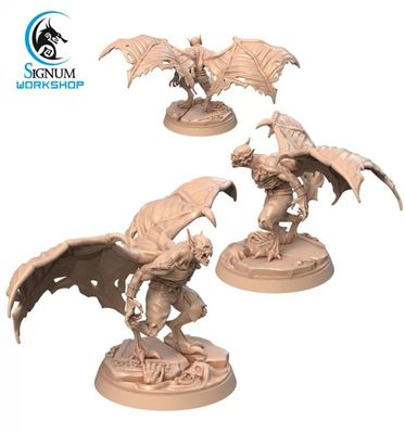 Preview do modelo 3D Сardal, Wings of Death