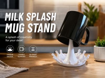 Modelo 3D milk 3mf