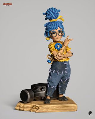 Preview do modelo 3D Tanuki Figures May Extra