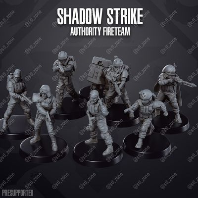 Preview do modelo 3D fireteam shadow strike @ zone