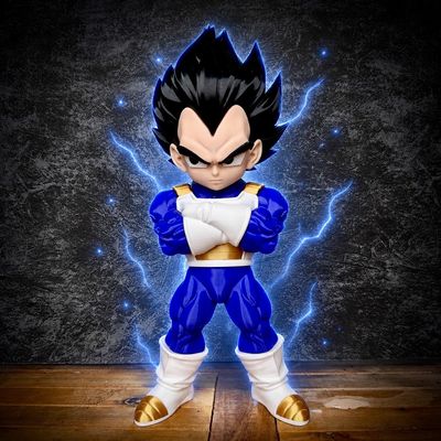 Preview do modelo 3D Vegeta Completo