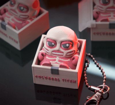 Preview do modelo 3D Colossal Titan Boxedables @Print3DWorld
