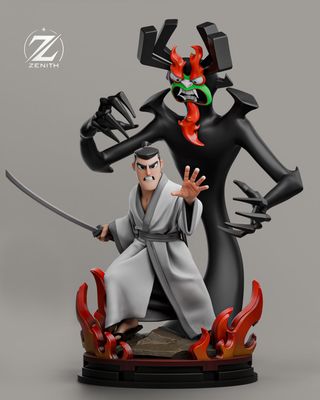 Preview do modelo 3D Zenith Studios Samurai Jack