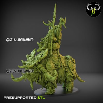 Preview do modelo 3D Gorgon Termintors Iron Destroyer Squad pre sup @StlSharehammer