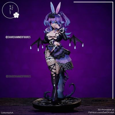 Preview do modelo 3D CottontailVA Saltsculpt Sharehammer Plus Figures