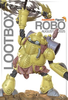 Modelo 3D Nomnom Figures Robo Chrono Trigger t me MOXOMOR aka
