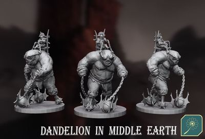 Preview do modelo 3D Dandelion 2023 07 Olog the Limbless