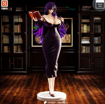 Preview do modelo 3D Fides Figure Label