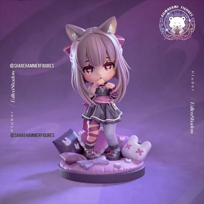 Preview do modelo 3D Kumakami Figures Fallen Shadow