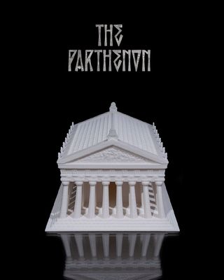 Preview do modelo 3D The Parthenon d176d3d7c1