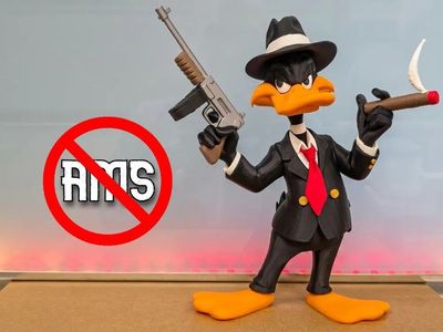 Preview do modelo 3D DAFFY DUCK