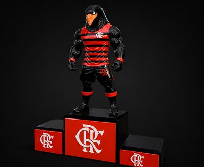 Preview do modelo 3D Mascote Flamengo