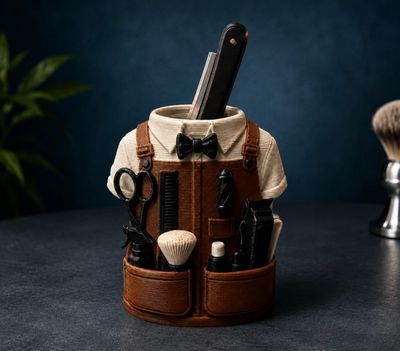 Preview do modelo 3D BarberPencil
