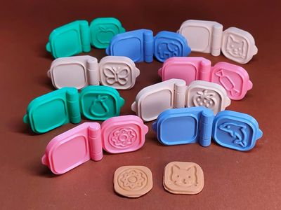 Preview do modelo 3D huge collection of childrens molds 30 designs