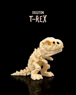 Preview do modelo 3D Skeleton T Rex 4424a8d683