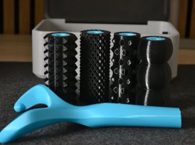 Preview do modelo 3D massage tool with replaceable tpu rollers massage tool holder