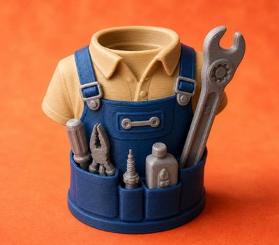 Preview do modelo 3D Mechanic