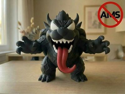 Preview do modelo 3D Bowser Venom