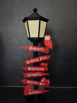 Preview do modelo 3D Harry Potter Street Lamp V2