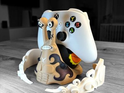 Preview do modelo 3D Controller Stand Luffy Gear 5 from One Piece