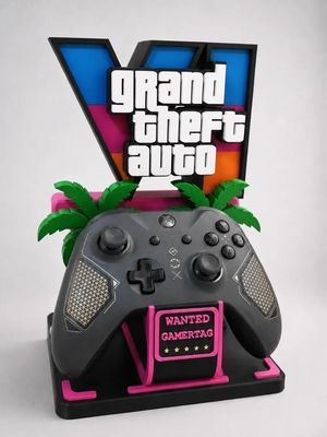 Preview do modelo 3D GTA VI Universal PS5 Xbox Controller Stand