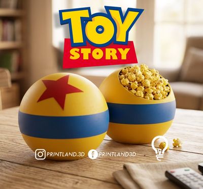 Preview do modelo 3D Pochoclera Toy Story Polamera