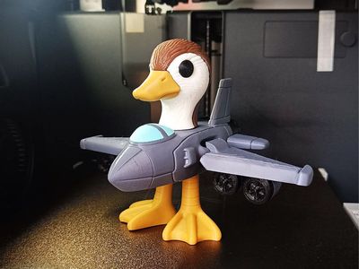Preview do modelo 3D Bombombini Gusini Articulated Toy @Print3DWorld
